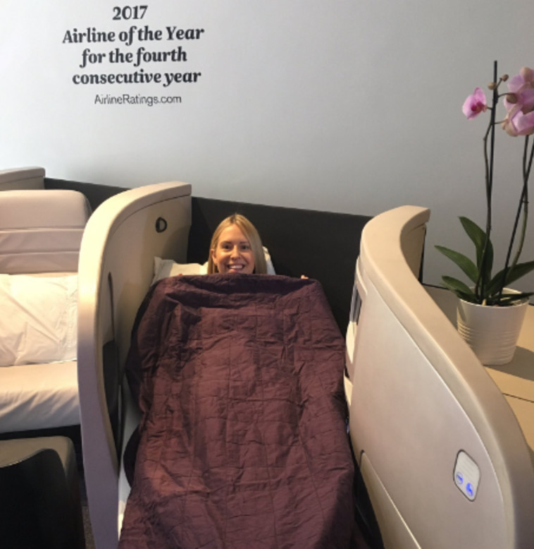 אפשר גם לישון שם, ממש כמו על מטוס רק עם יותר מקום.טוויטר