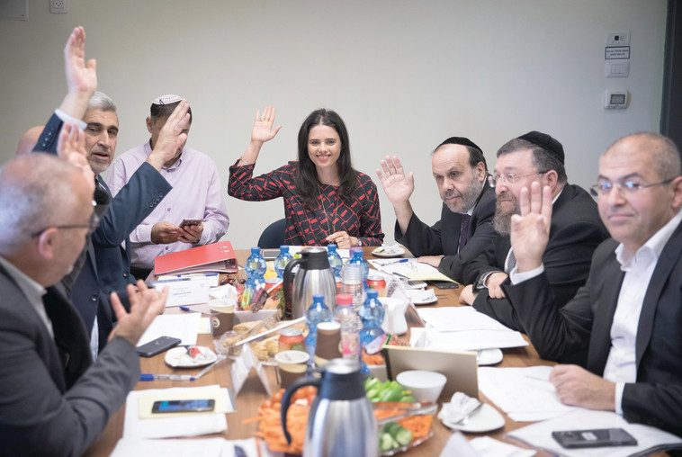 ההצבעה על מינויה של עו&quot;ד חטיב. לדבריה, &quot;זה הגיע אחרי תקופה ארוכה של השקעה&quot;. צילום: יונתן זינדל, פלאש 90