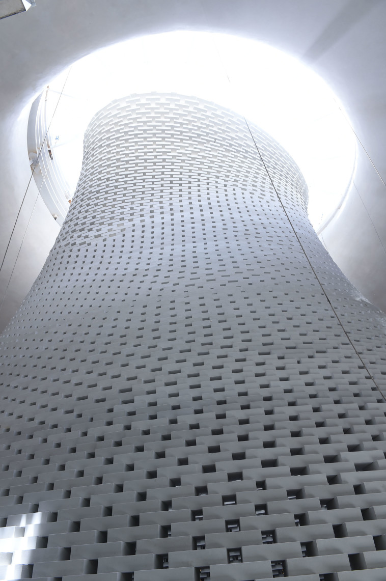 הר אבן בגובה 18 מטר. צילום: דובר צה&quot;ל