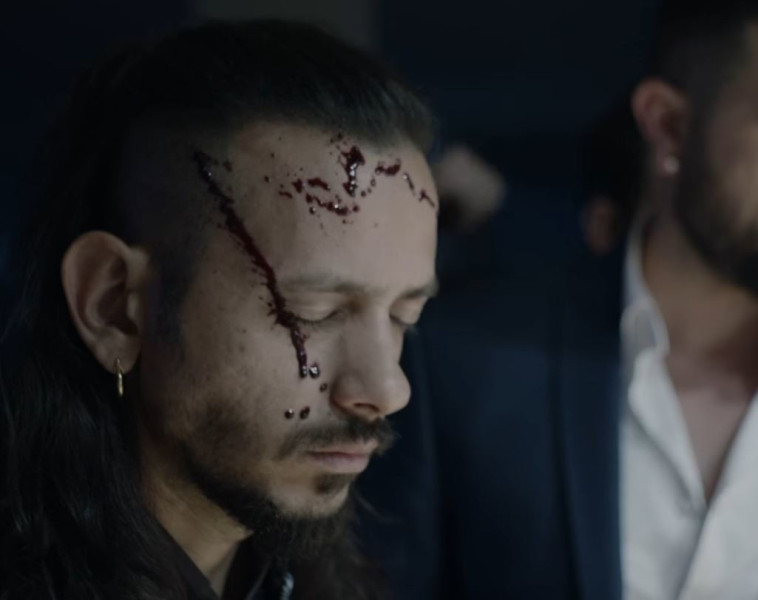 חוטף אש ברשת. ציון ברוך בסדרה ג'ודה, צילום מסך