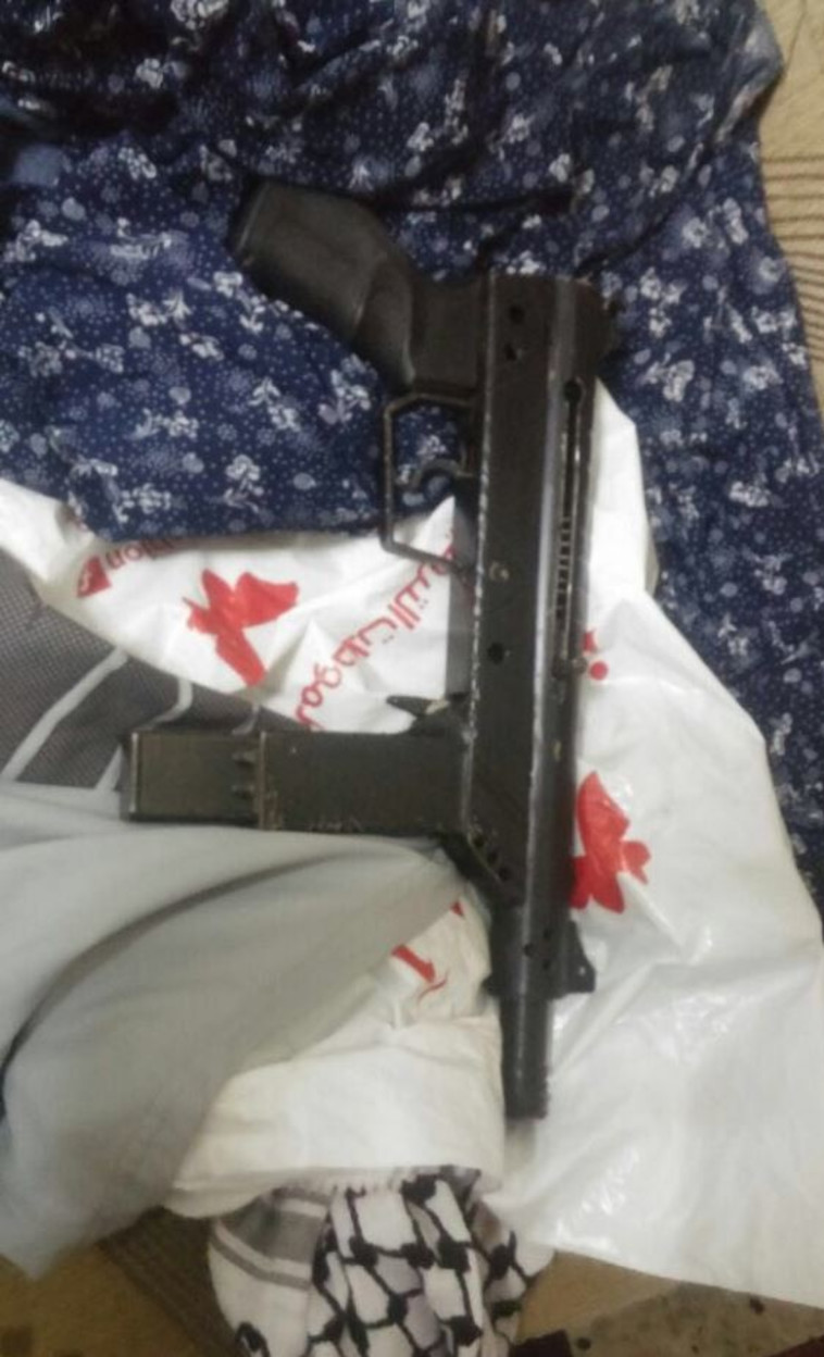 הנשק המאולתר שאותר. צילום: דובר צה"ל