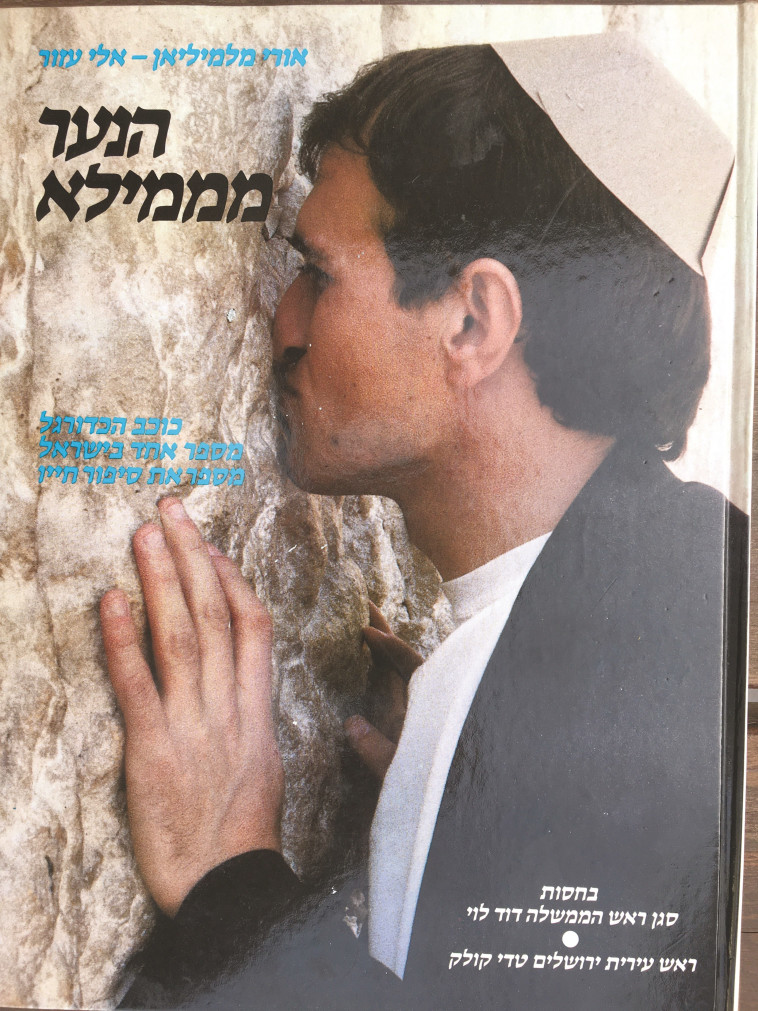 עטיפת הספר &quot;הנער מממילא&quot; מאת אלי עזור