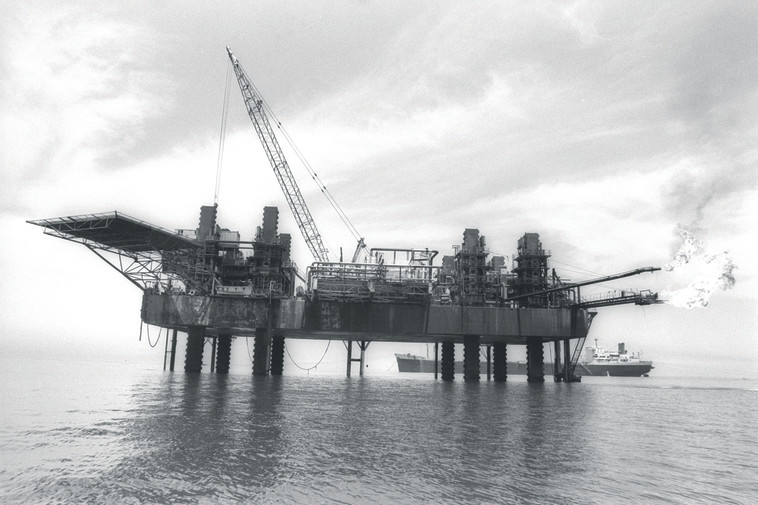 אסדת הקידוח &quot;עלמה&quot;. צילום: לע&quot;מ