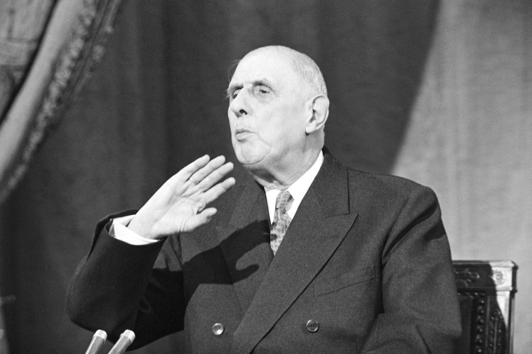 שארל דה דול. פתאום כל אחד רוצה להיות כמוהו ולהציל את האומה. צילום: Getti Images