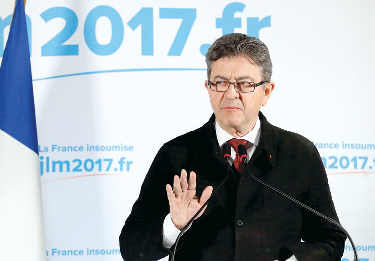 ז'אן לוק מלנשון. לא המליץ למצביעיו במי לבחור בסיבוב השני. צילום: רויטרס