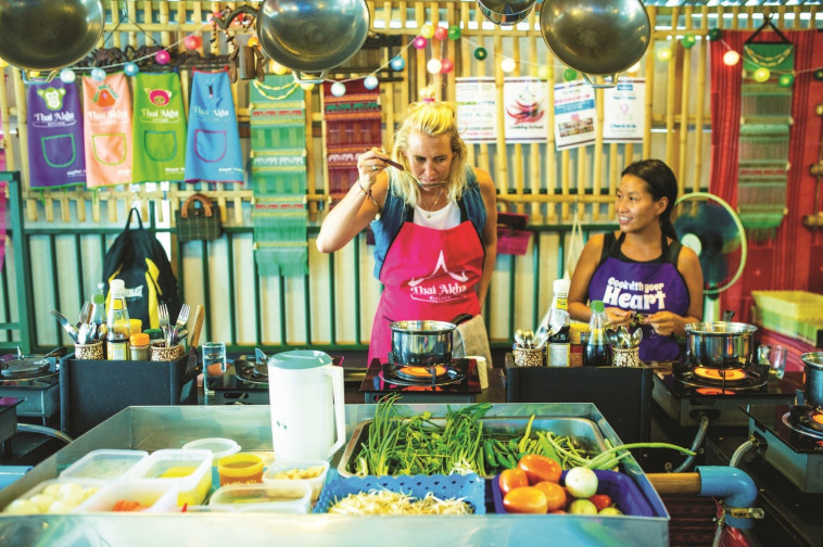 מעדנים מוזרים. קורס בישול בצ'אנג מאי