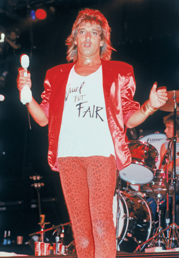 קריירת הסולו שלו התפתחה לצד זאת של להקתו. סטיוארט בהופעה. צילום: Getti Images