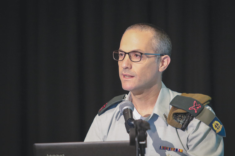 הפצ&quot;ר, תא&quot;ל שרון אפק. צילום: רועי אלימה, פלאש 90