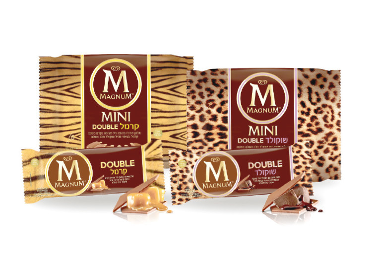 מגנום דאבל שוקולד ומגנום דאבל קרמל, צילום: יח&quot;צ