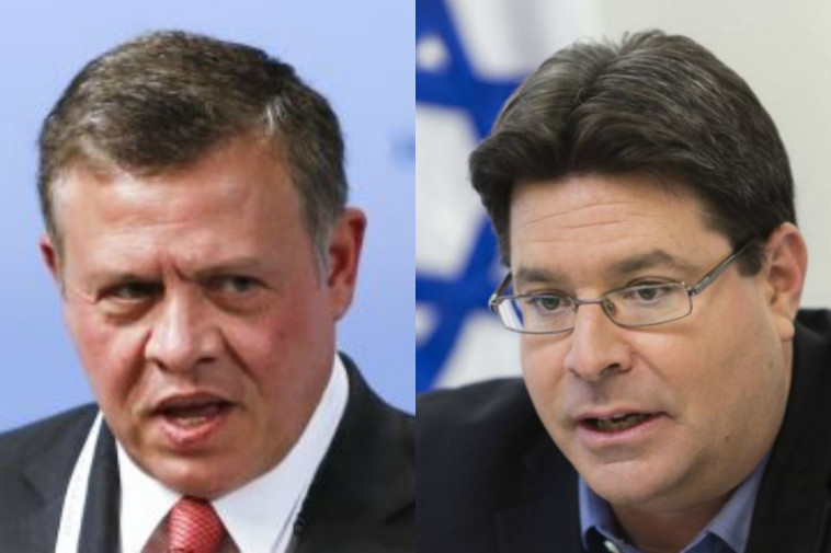 אקוניס והמלך עבדאללה. צילום: פלאש 90, רויטרס אקוניס והמלך עבדאללה. צילום: פלאש 90, רויטרס