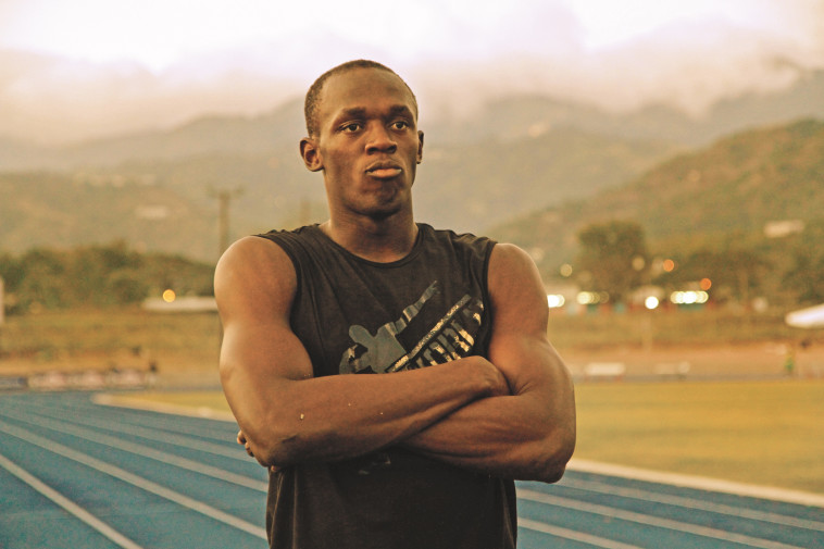 יוסיין בולט. באדיבות הוט 8, צילום מסך