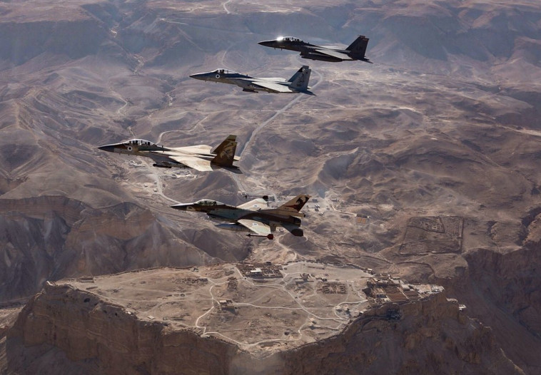 תמרון משותף של חיל האוויר הישראלי והאמריקאי. צילום: דובר צה&quot;ל