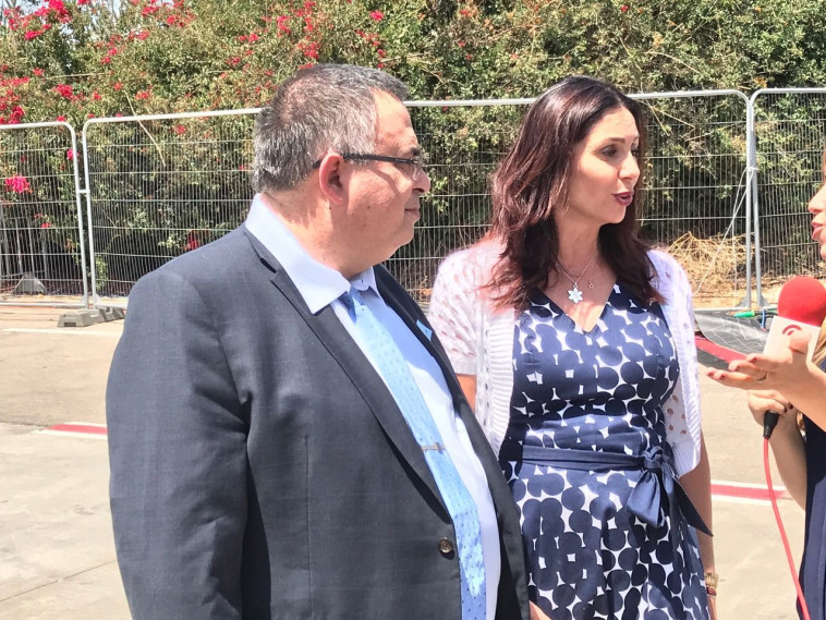 מירי רגב ודוד ביטן. צילום: אבשלום ששוני