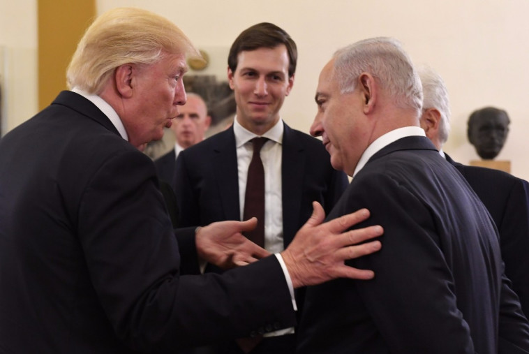 הנשיא טראמפ וראש הממשלה. צילום: קובי גדעון, לע&quot;מ