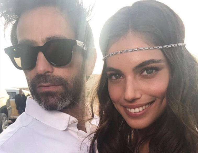 יהודה לוי ושלומית מלכה בחתונתם. צילום: אינסטגרם