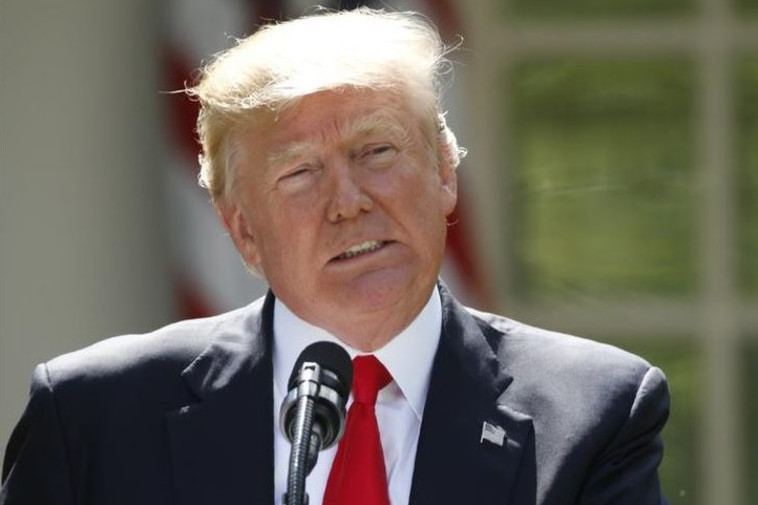 &quot;נזק גדול לישראל&quot;. טראמפ. צילום: רויטרס