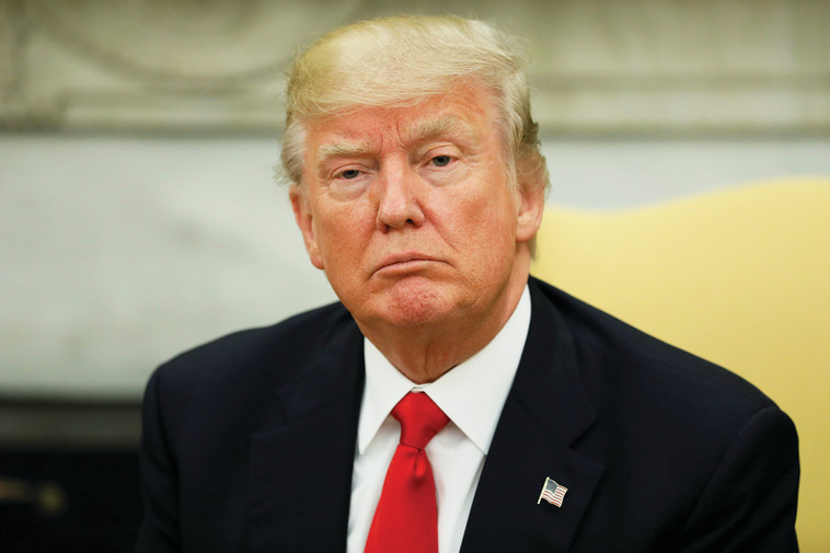 טראמפ. עריקאת קרא לו להכריז על ירושלים המזרחית כבירת פלסטין. צילום: רויטרס