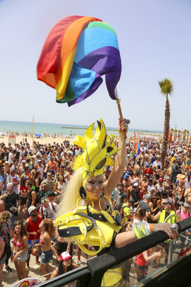 מצעד הגאווה. צילום: גיא יחיאלי