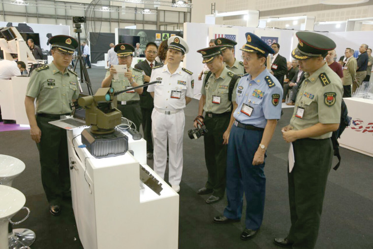 תערוכת הנשק והטכנולוגיות הצבאיות ISDEF. צילום: מירי שמעונביץ
