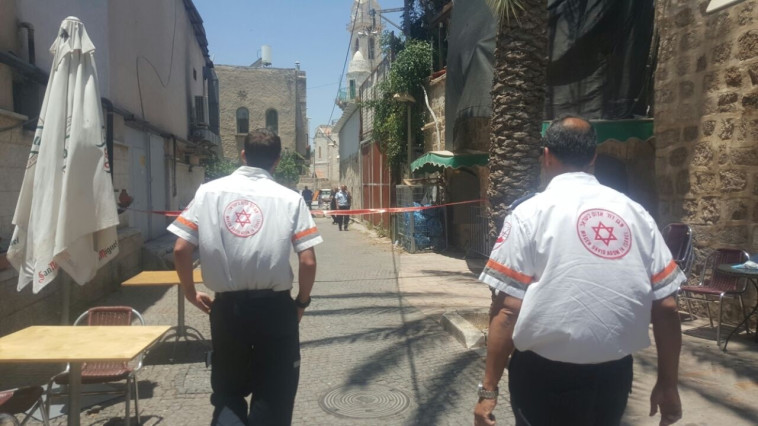 מקום הזירה ברמלה. צילום: דוברות מד&quot;א