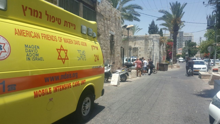 זירת הרצח ברמלה. צילום: מד&quot;א