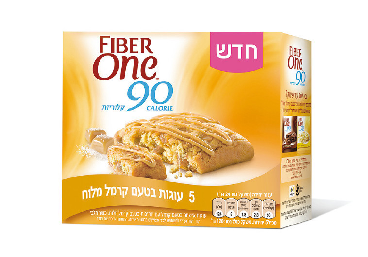 FIBER one בטעם קרמל מלוח. צילום: יח&quot;צ