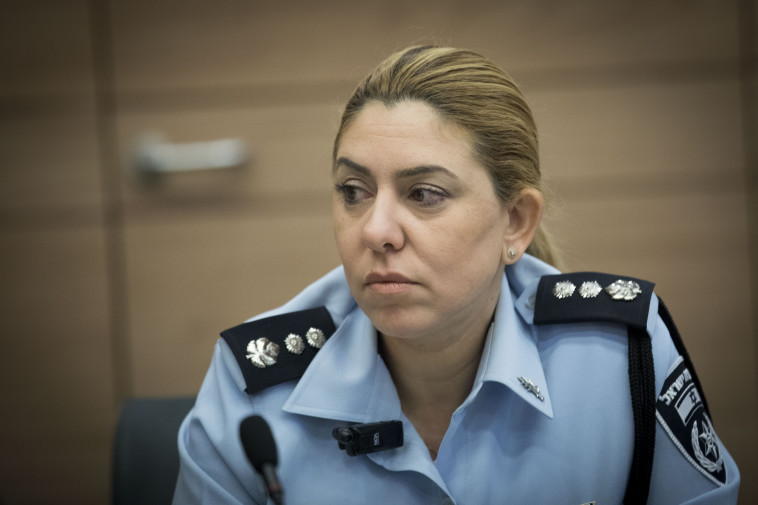 דוברת המשטרה, מירב לפידות. צילום: יונתן זינדל, פלאש 90