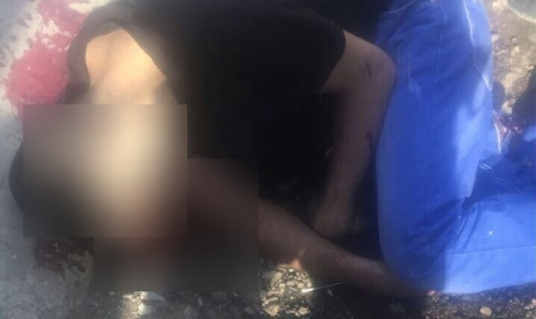 המחבל בפיגוע, נוטרל ונורה. צילום: מוטי. ג, השואגים לימין