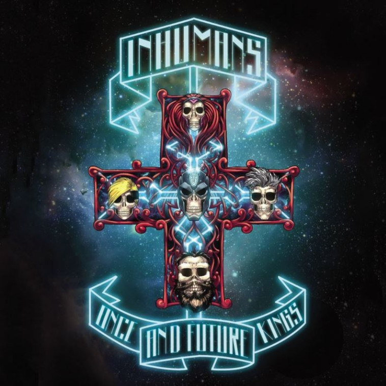 אלבומי הרוק הגדולים בקומיקס. צילום: אינסטגרם מארוול