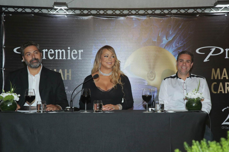 מריה קארי בישראל. צילום: שוקה כהן