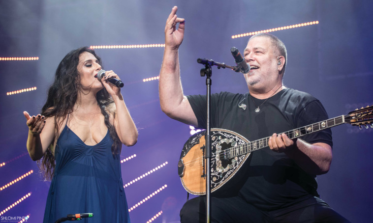 מירי מסיקה ויהודה פוליקר. צילום: שלומי פינטו, יח&quot;צ