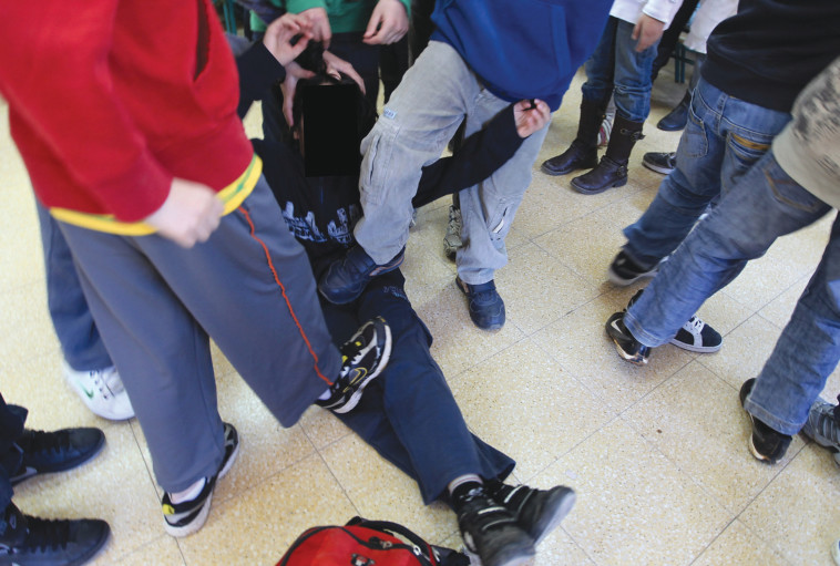 אלימות בבית הספר. הנתונים מדאיגים. צילום: נתי שוחט, פלאש 90