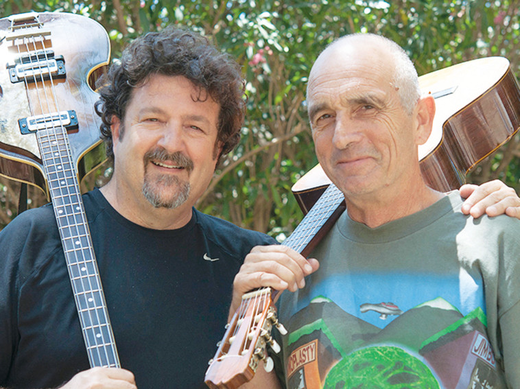 עמוס עבר הדני ואלון נדל. צילום: חגי מרום, יח&quot;צ