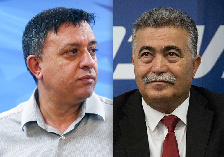 פרץ (מימין) וגבאי