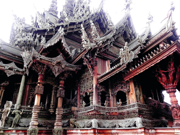 צילום: רויטל חורש .The Sanctuary of Truth מקדש 