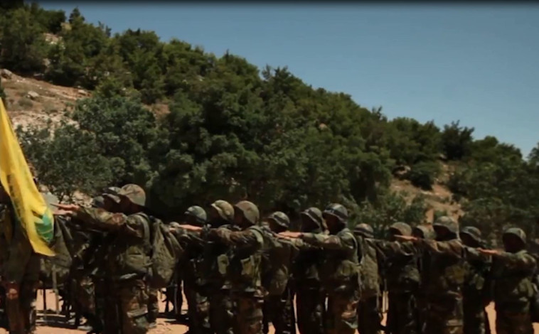 לוחמי חיזבאללה. על הכוונת של ישראל ושל דאעש. צילום: דובר צה&quot;ל