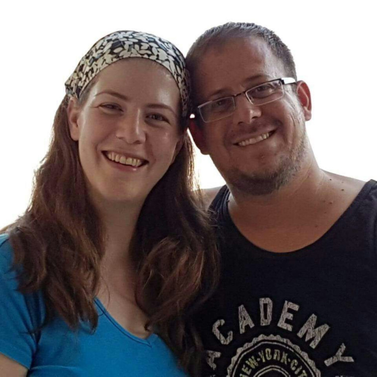 אלעד סלומון ז&quot;ל ואשתו מיכל. צילום: דוברות עיריית אלעד