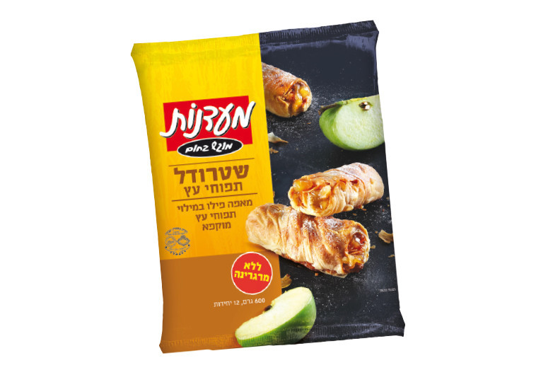 שטרודל תפוחים של מעדנות. צילום: ברוך נאה