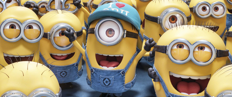 מיניונים, גנוב על העולם. באדיבות גלובוס מקס