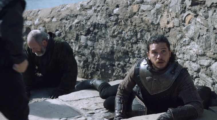 משחקי הכס, צילום מסך