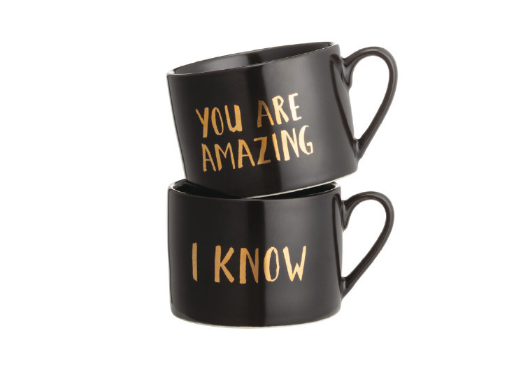 צילום: יח&quot;צ .H&amp;M Home זוג ספלים מפרגנים של 