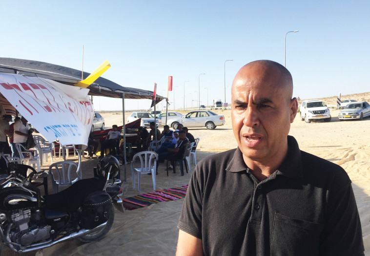 יו&quot;ר הוועד המקומי ביר הדאג', סלמאן אבן חמיד. צילום: יאסר עוקבי