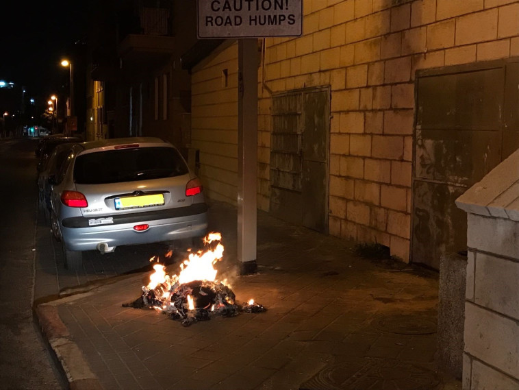 המהומות ביפו. צילום: אבשלום ששוני