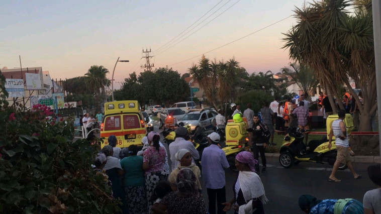 רצח בגן יבנה. צילום: מד&quot;א