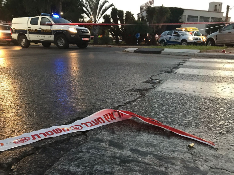 הרצח בגן יבנה. צילום: דוברות המשטרה