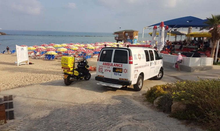 זירת הטביעה בבת ים. צילום: חגי נתני, תיעוד מבצעי מד&quot;א