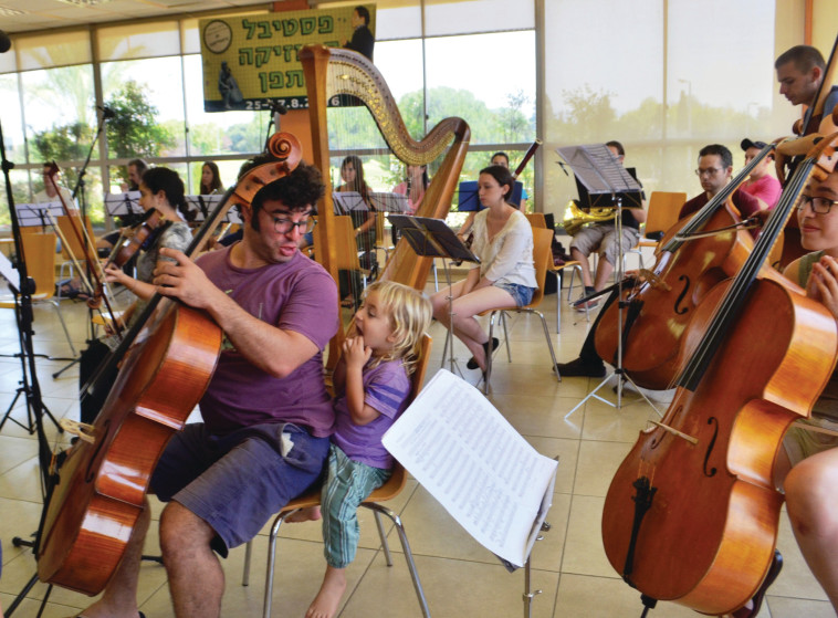 פסטיבל מוזיקה בתפן. צילום: מקסים ריידר