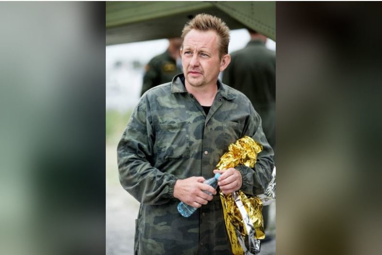 ממציא הצוללת פיטר מדסן לאחר שחולץ. צילום: רויטרס