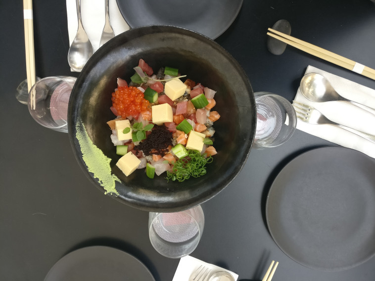 מנת צ'יראשי במסעדת יא פאן. צילום: יח&quot;צ