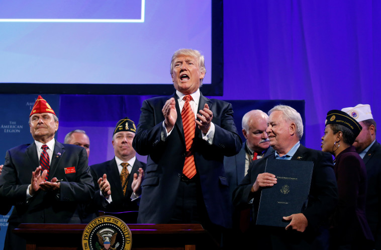 טראמפ. מצטייר כאחת התקלות המביכות אי פעם. צילום: רויטרס